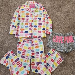 Victoria's Secret flannel pajama set